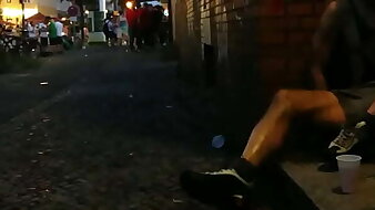 public piss during street festival Sequence 7