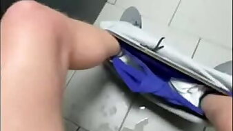 Public Toilet Stained Underwear Straight Guy